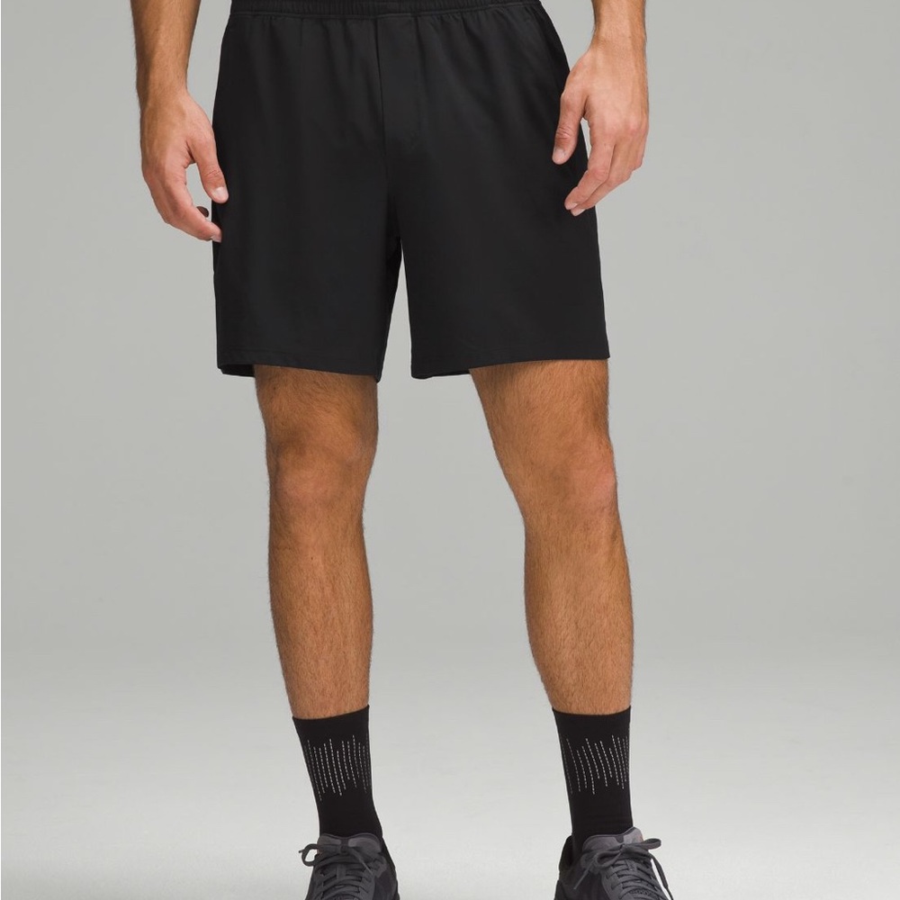 Lululemon Pace Breaker 7” Linerless size Large Black